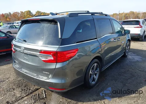 2018 Honda Odyssey Touring from USA, damaged, VIN 5FNRL6H85JB044090